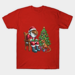 Dino Claus T-Shirt